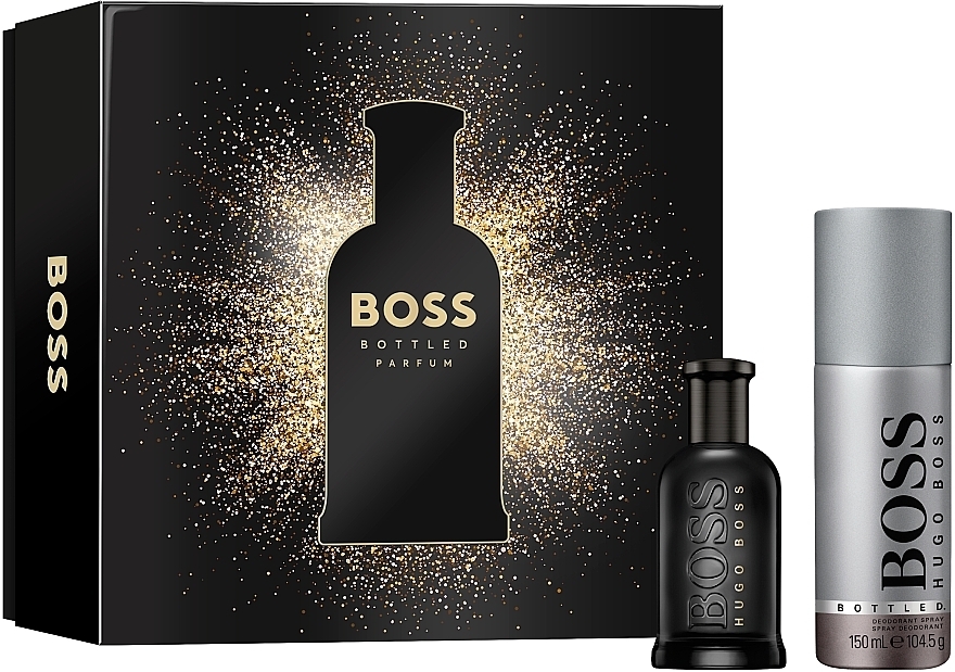 BOSS Bottled Parfum - Set (parfum/50ml + deo/150ml) | MAKEUP