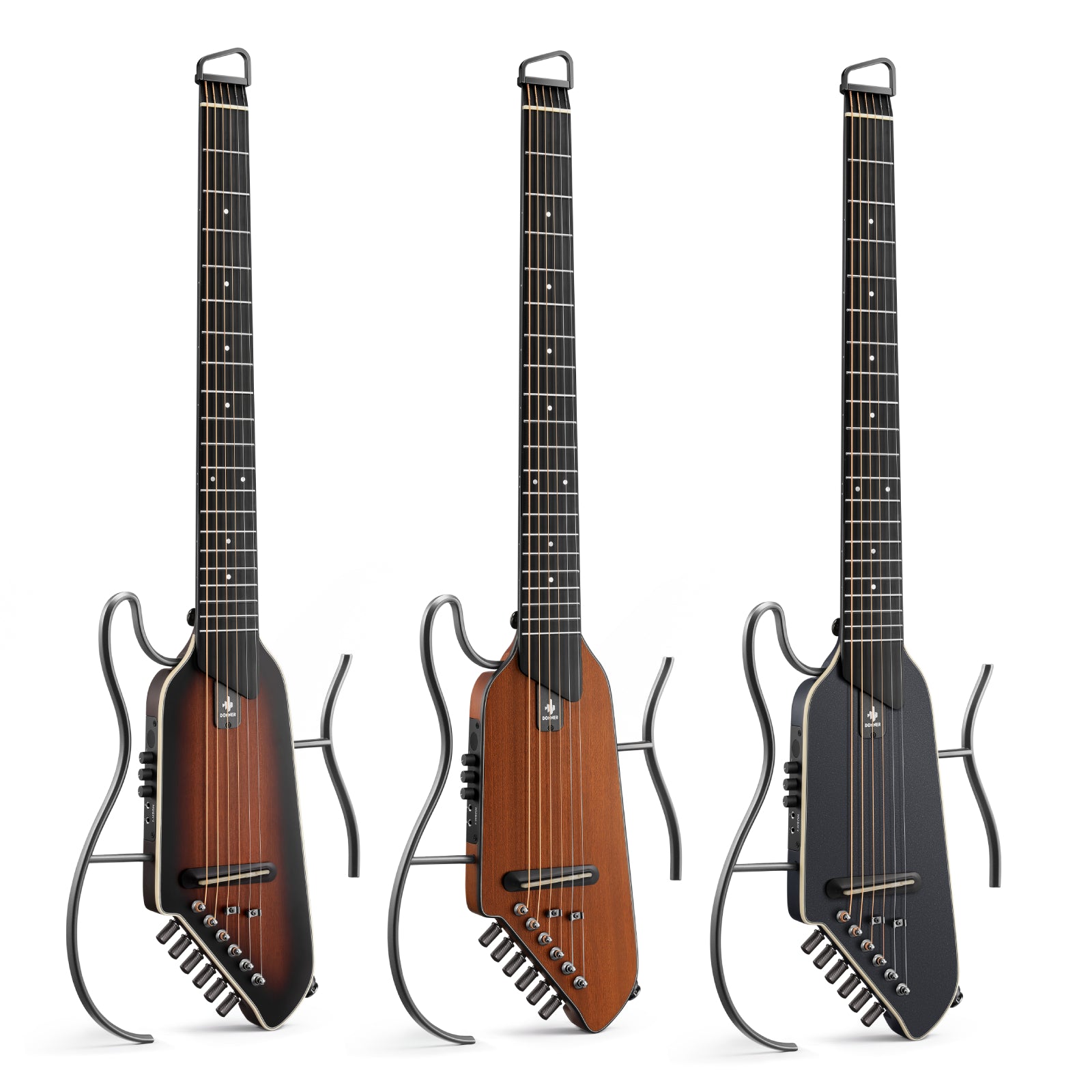 Donner HUSH Series Travel Guitar | Hush-I HUSH-X Mini Acoustic