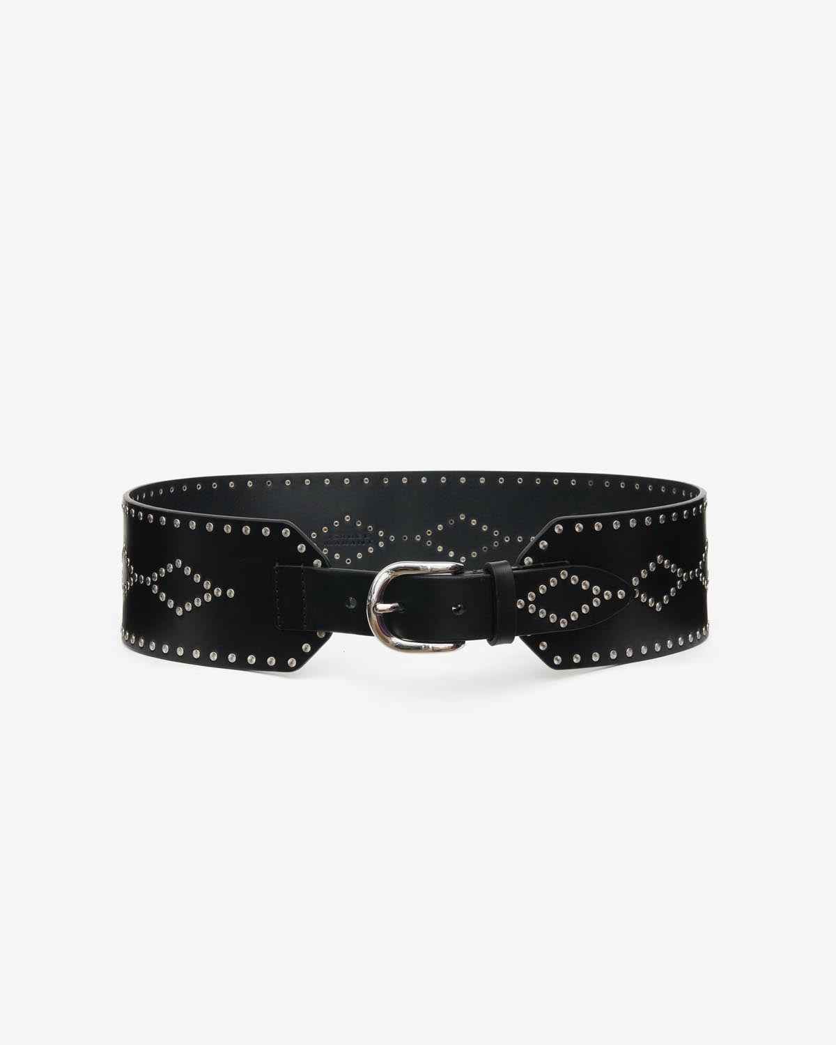 Lucie belt Woman black and silver | ISABEL MARANT Official online
