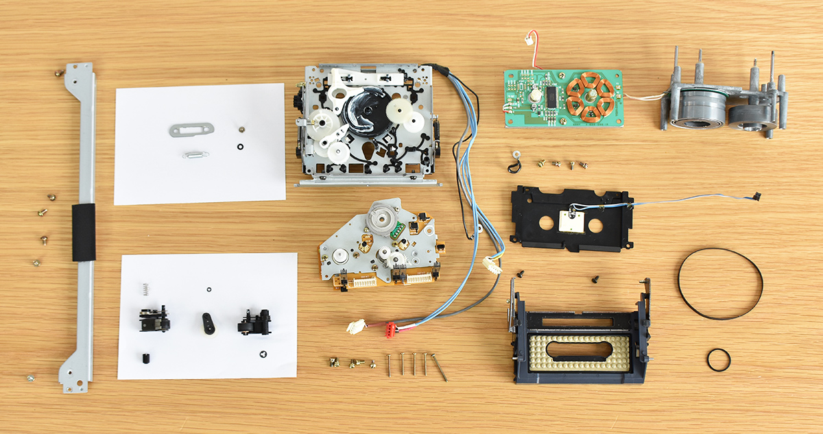 SONY TC-KA3ES | 分解してベルトを交換する