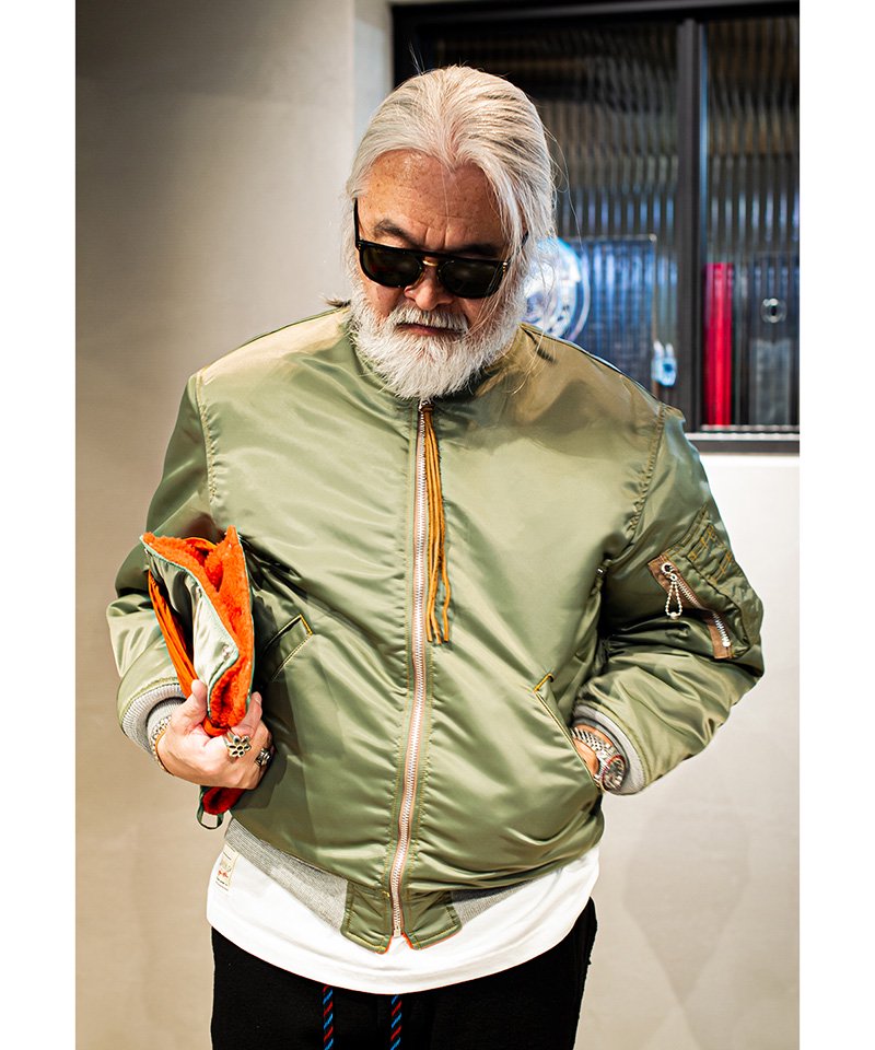 SEVESKIG/セブシグ TITANIUM MA-1 VS A-1 SEVESKIG/セブシグ TITANIUM