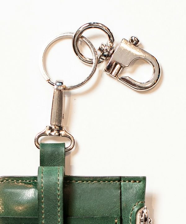 予約商品2022aw] SEVESKIG/セブシグ/ Japan Cow Leather Card Coin