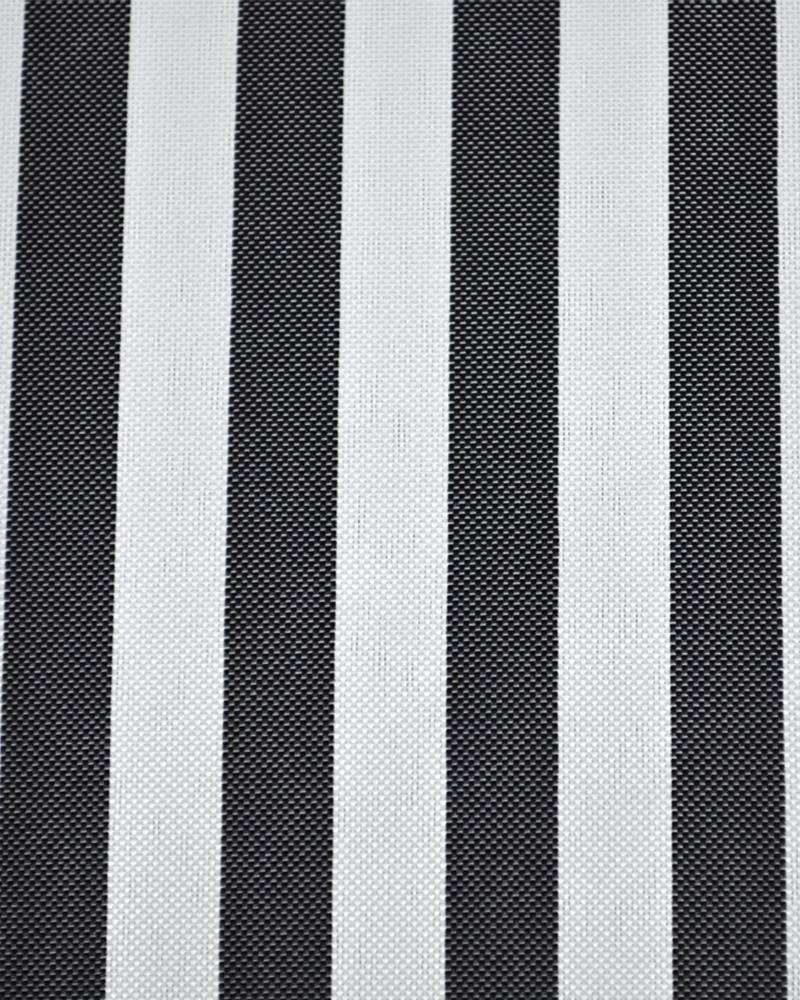 3段折 / 白黒ストライプ | 完全遮光日傘｜サンバリア100