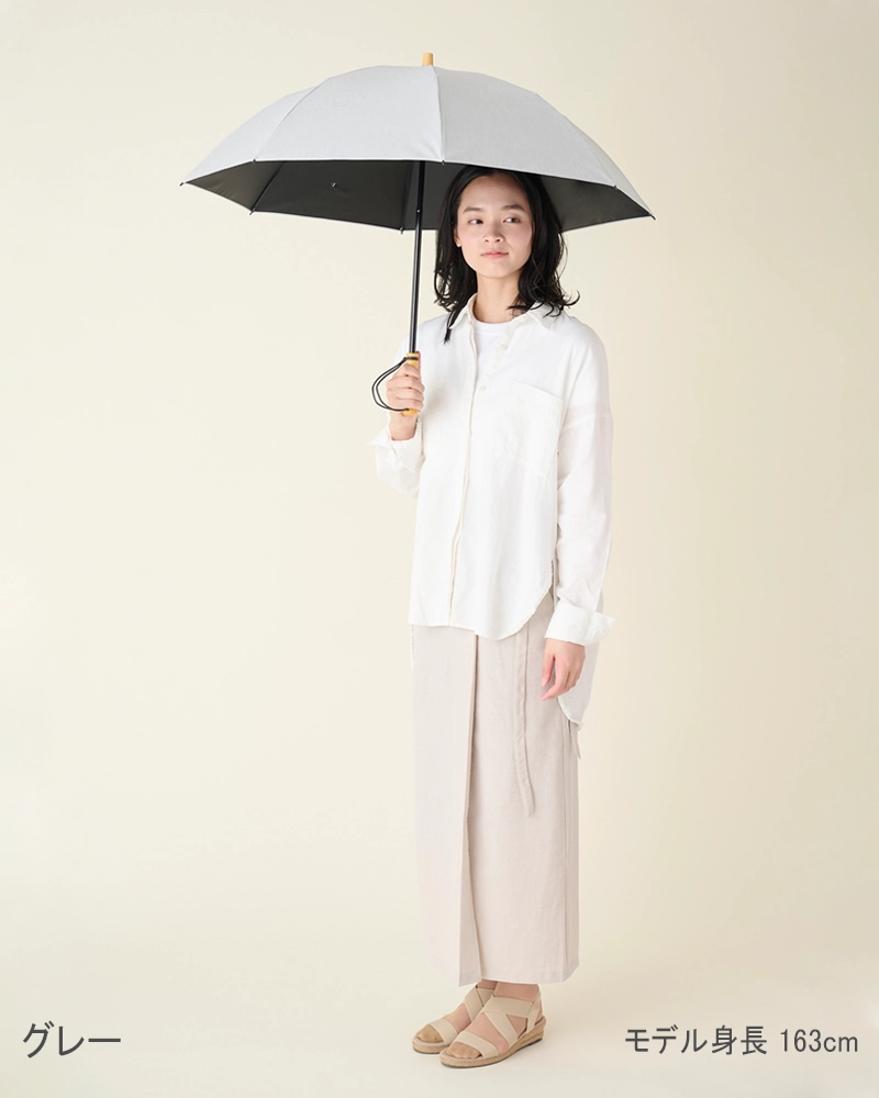 2段折 / moku | 完全遮光日傘｜サンバリア100