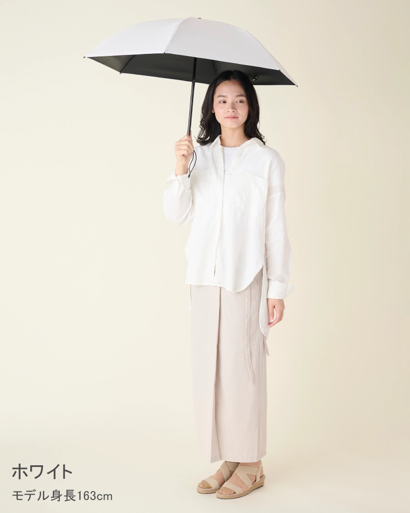 2段折 コンパクト / 無地 | 完全遮光日傘｜サンバリア100