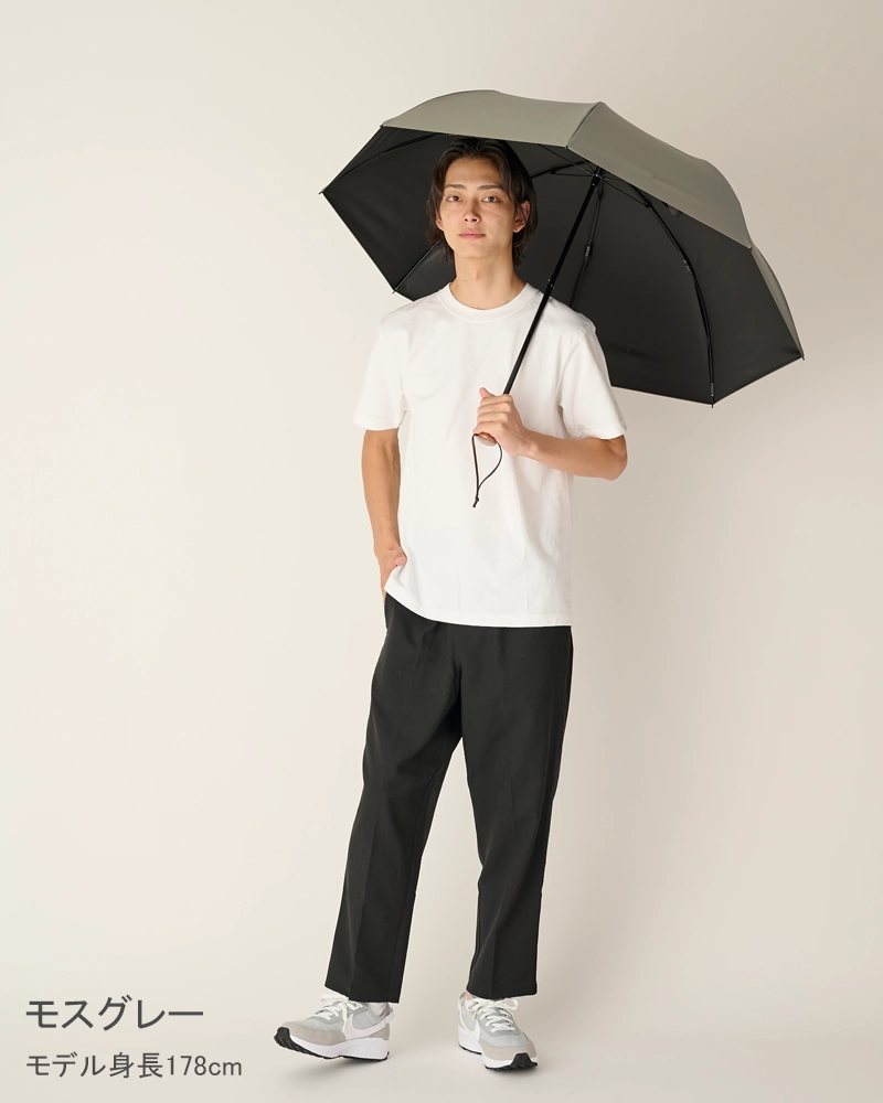 2段折 大判 / 無地 | 完全遮光日傘｜サンバリア100