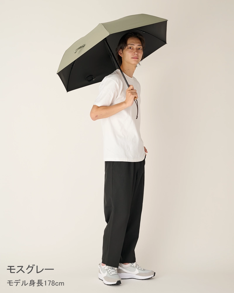 3段折 / 無地 | 完全遮光日傘｜サンバリア100