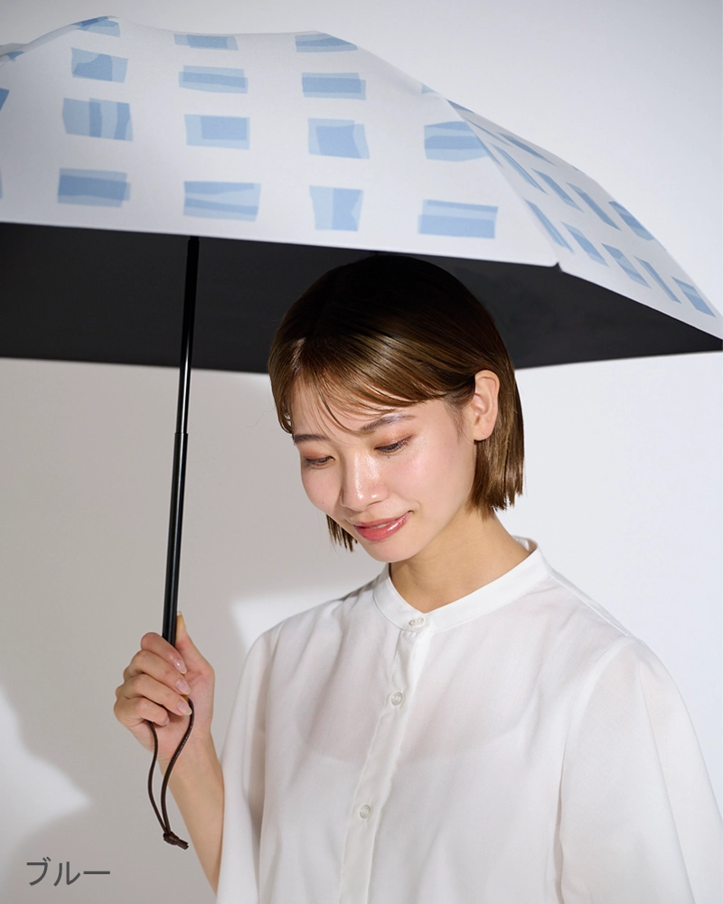 3段折 / キューブ | 完全遮光日傘｜サンバリア100