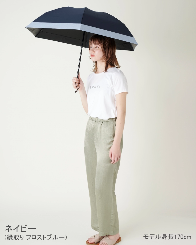 3段折 / コンビ | 完全遮光日傘｜サンバリア100