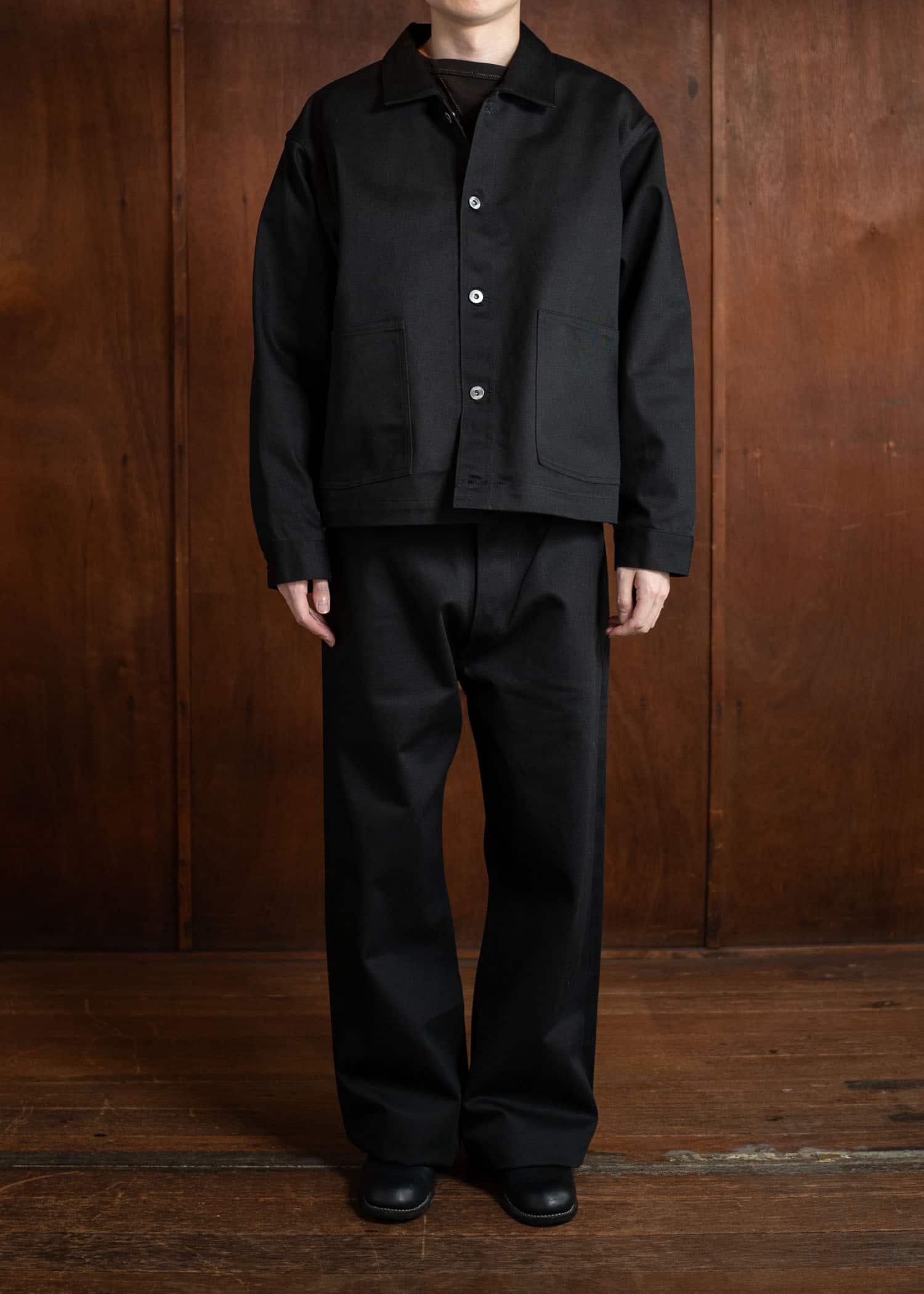 Taiga Takahashi Coverall Jacket Lot.303 Black – VISION OF FASHION