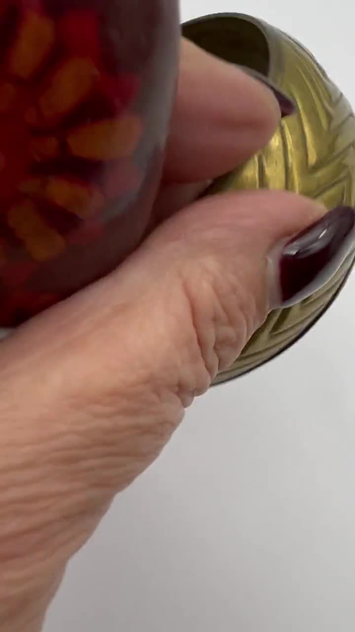 ヴィンテージ 1970 年代 ボヘミアン スタイル バングル、2 個