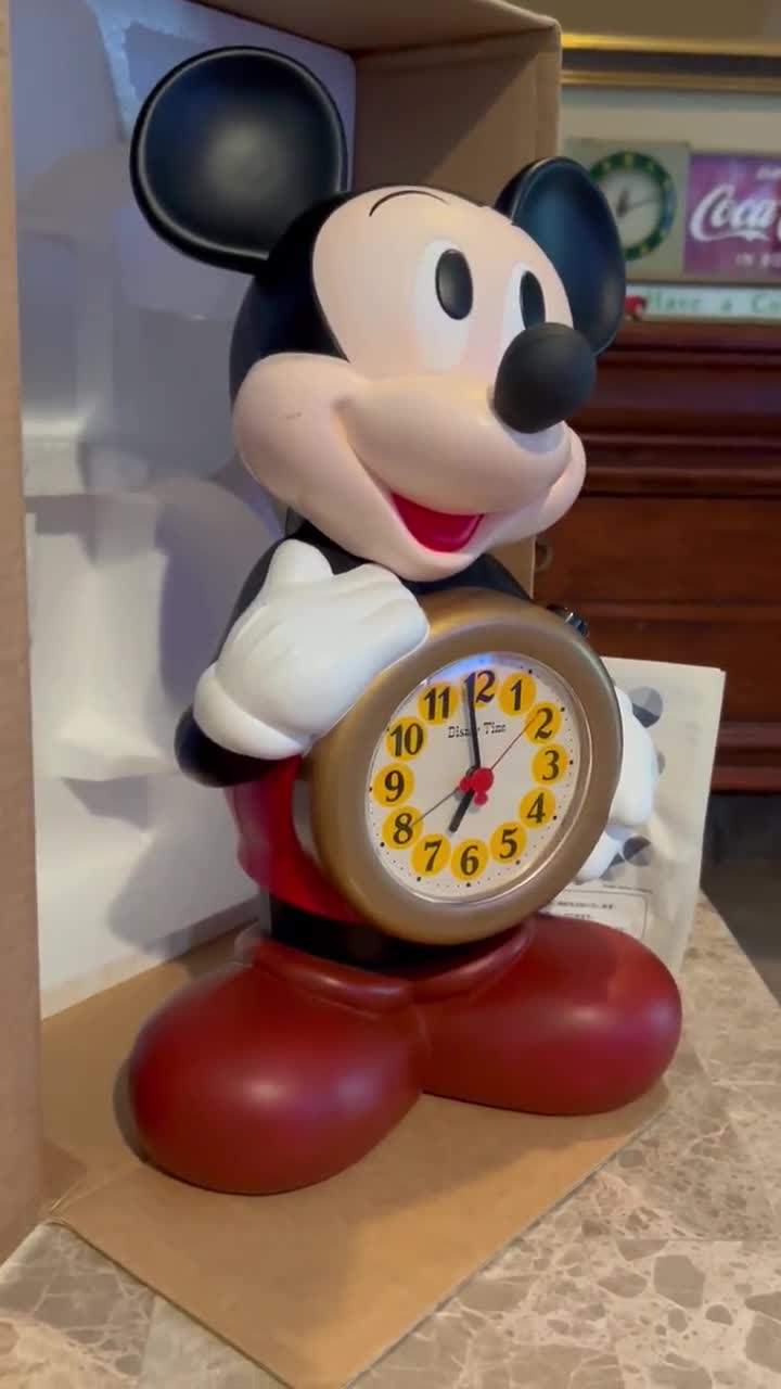 Japanese Talking Mickey Mouse Alarm, Clock - Etsy