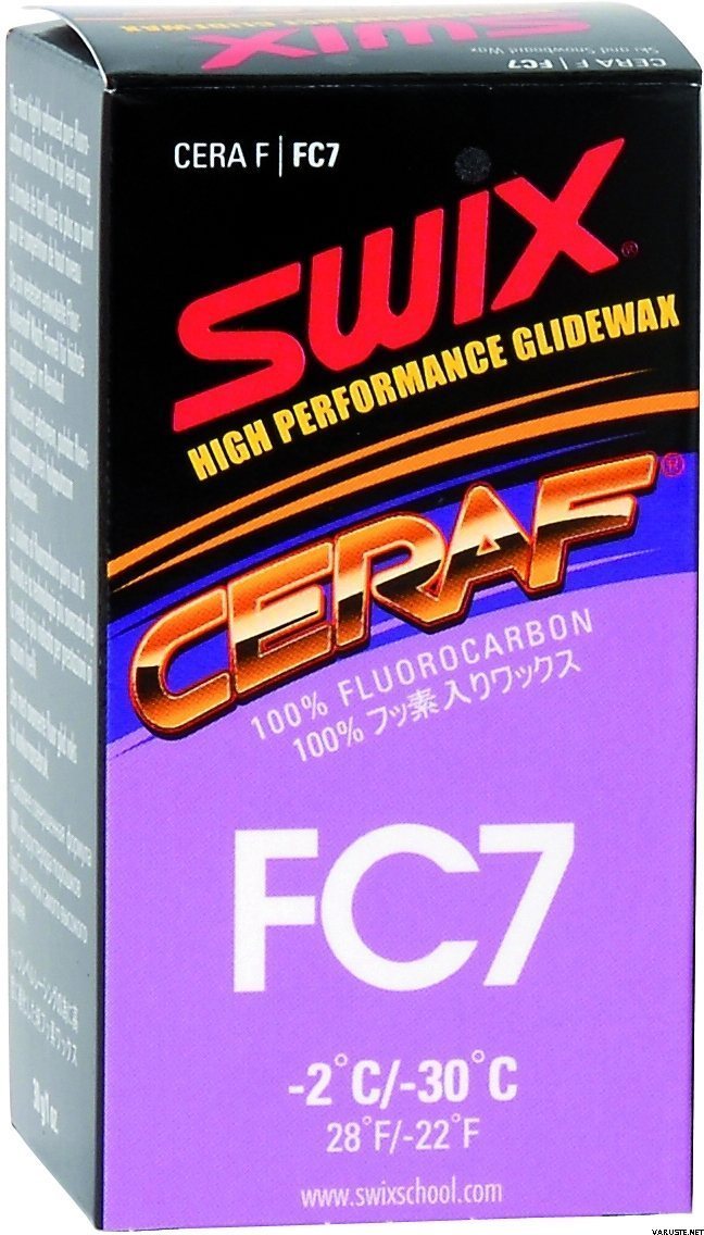 Swix FC7 Cera F powder -2C/-30C, 30g | Surfaces | Varuste.net English