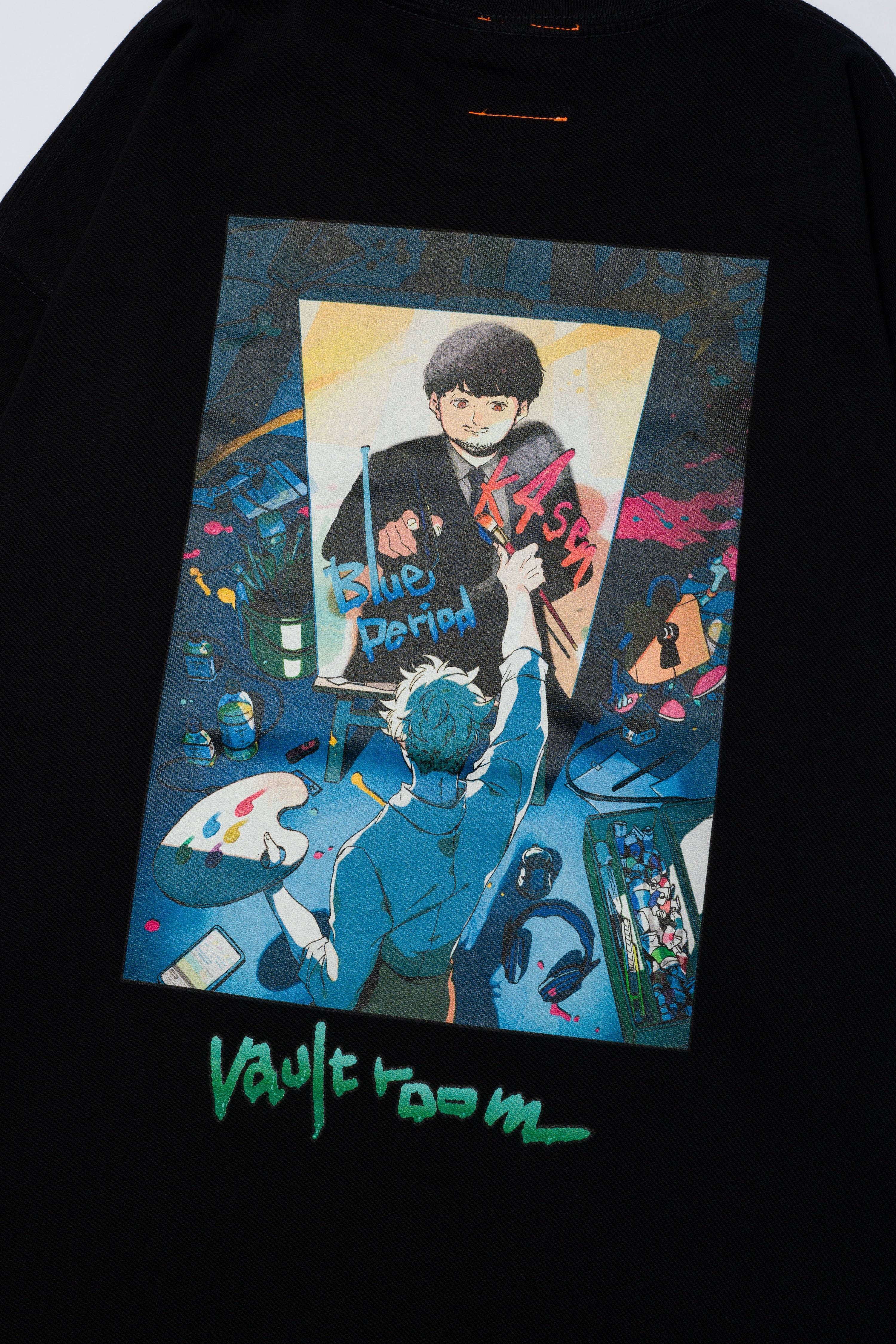 VR × BLUE PERIOD × k4sen TEE / BLACK – VAULTROOM