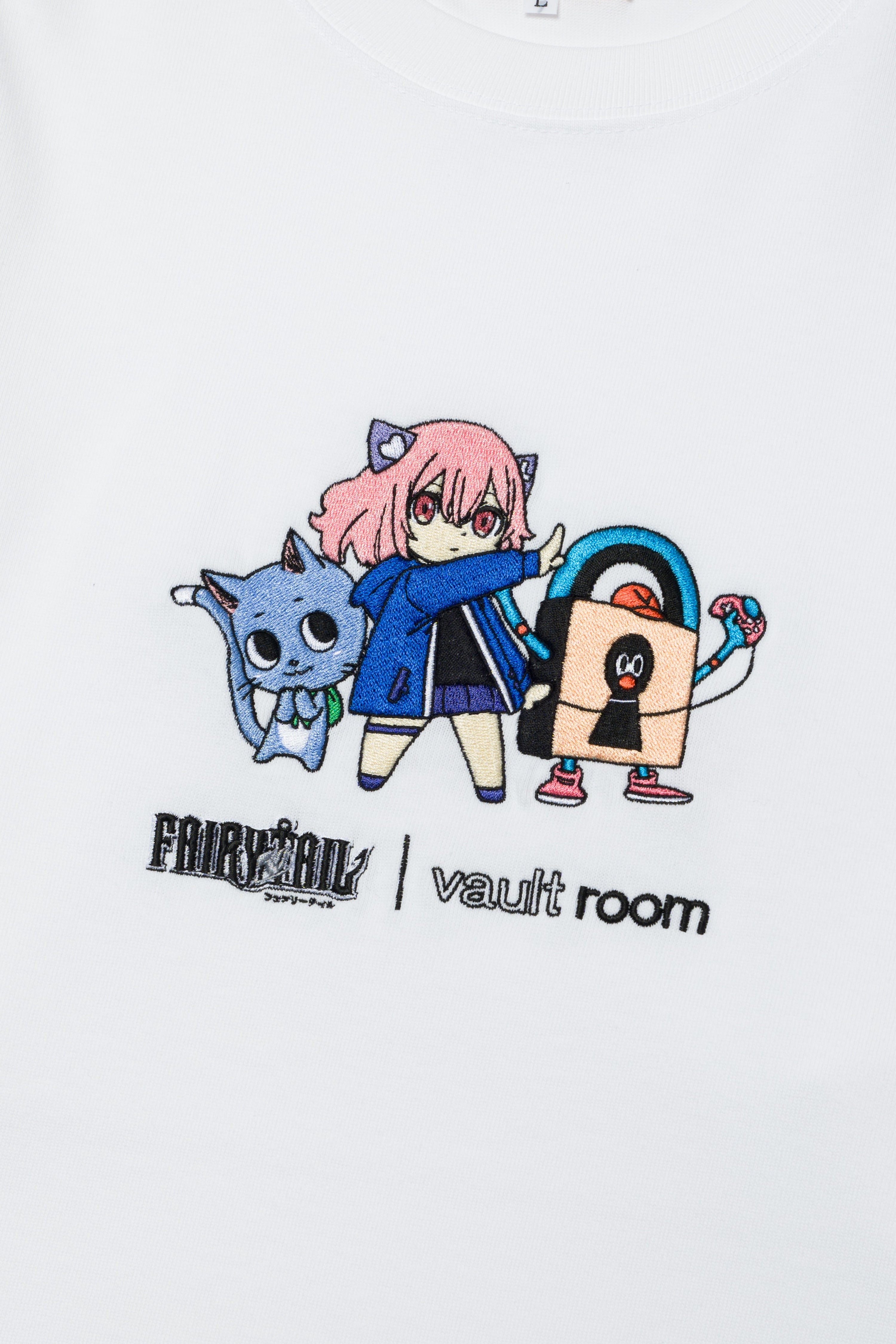 VR × nqrse × HAPPY TEE / WHITE – VAULTROOM