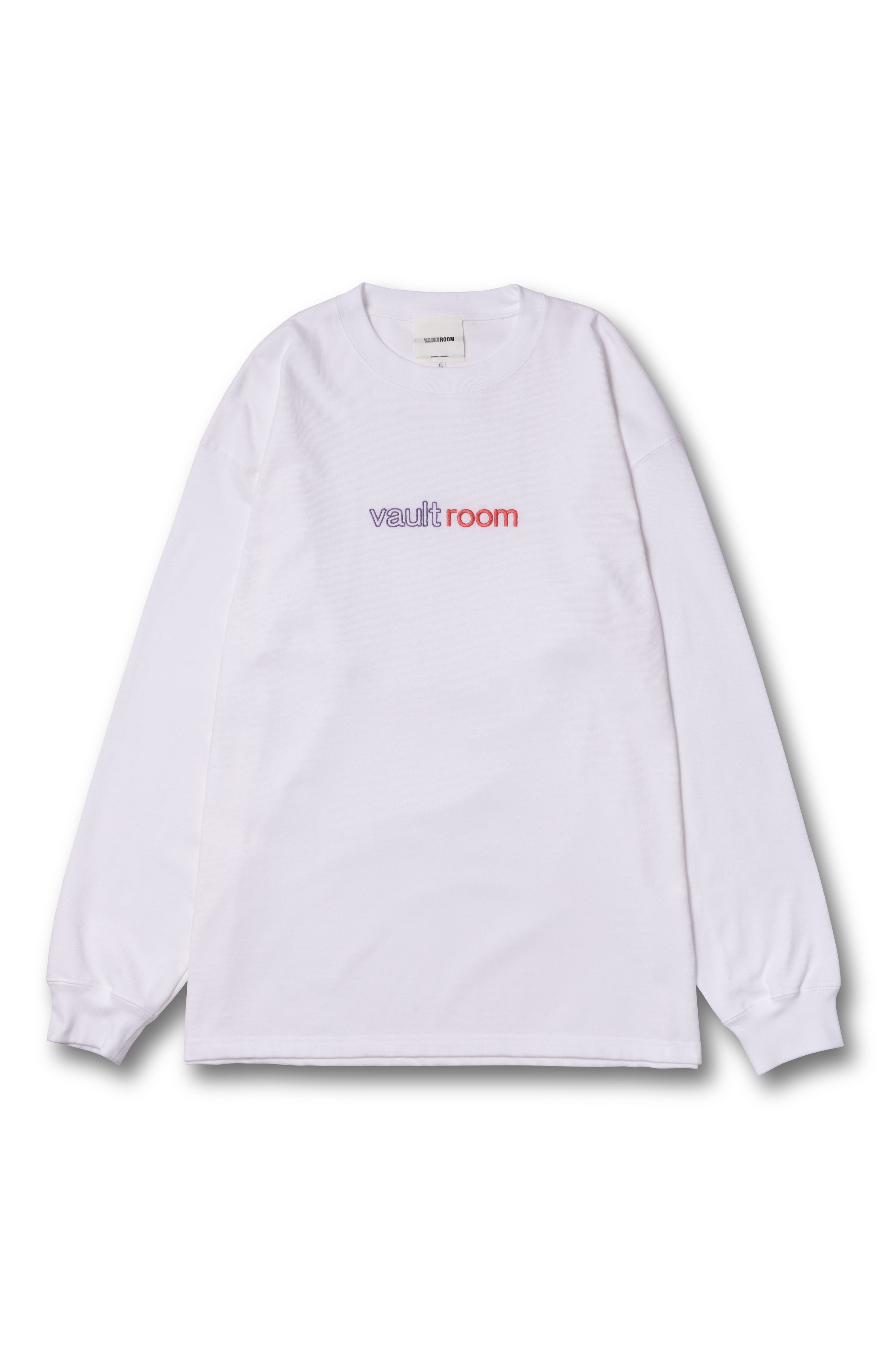 VR × LAPKARU L/S TEE / WHITE – VAULTROOM