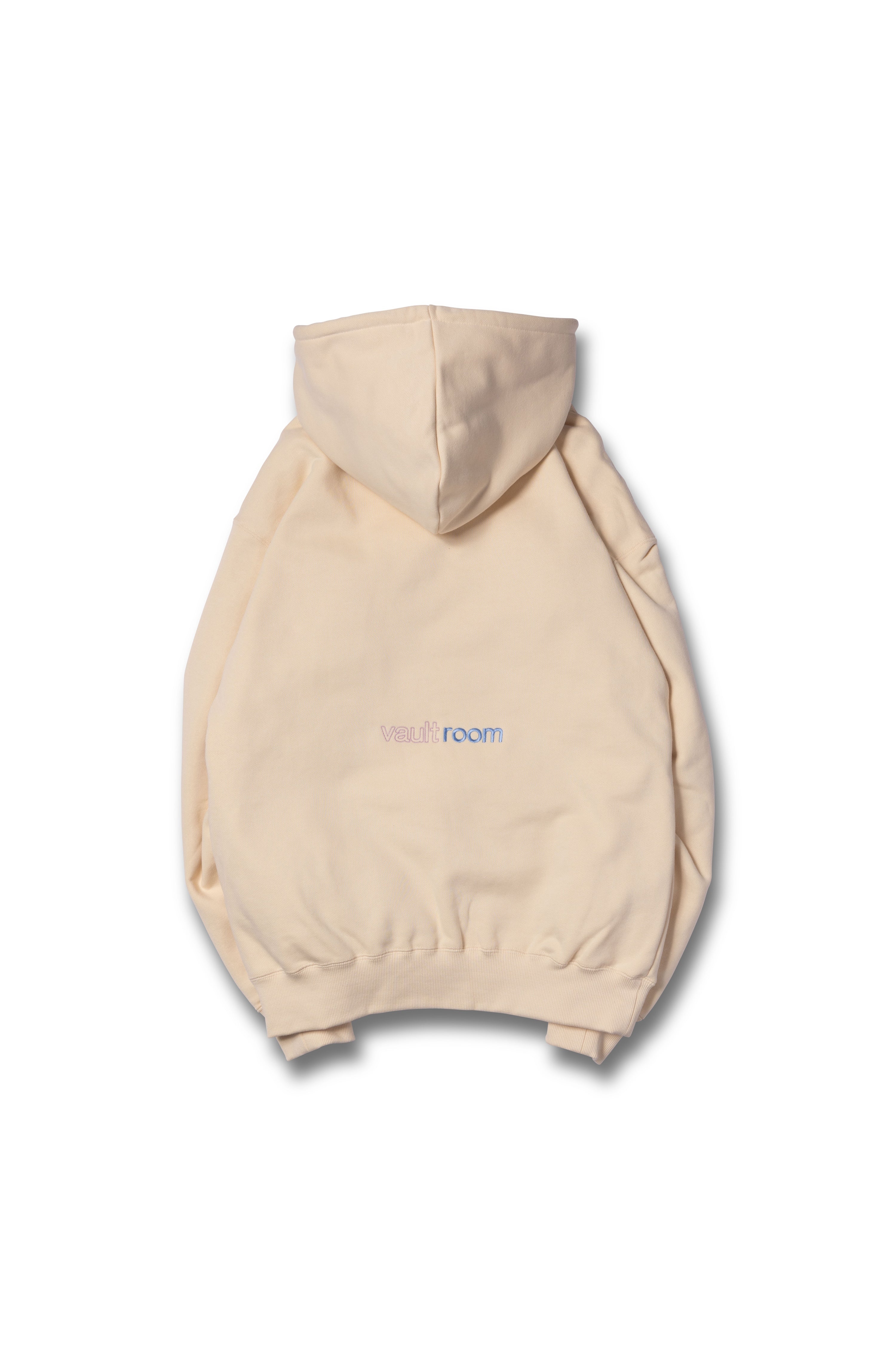 vaultroom × nqrse HOODIE / BEIGE – VAULTROOM