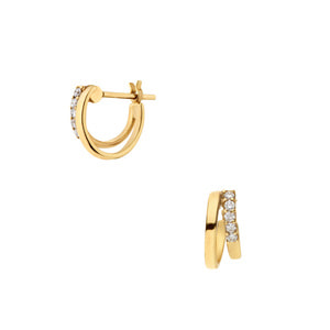 AGVA1156__DI ダイヤモンド フープピアス｜ピアス｜ヴァンドーム青山