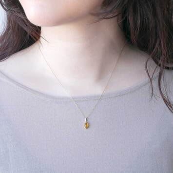 GJVN047245CT シトリン ネックレス｜ネックレス｜ヴイエー ヴァン