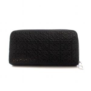 リピート アナグラム 長財布 ラウンドファスナー ブラック（2024/10/02