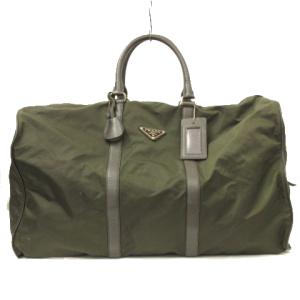 ボストンバッグ ナイロン カーキ（2025/01/16買取） - PRADA プラダ