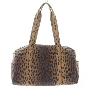 吉田カバン タンカー ドラムバッグ ミニボストン ロゴ カーキ 緑（2023