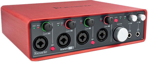 Focusrite Scarlett 18i8 USB 2.0 Audio Interface - Vintage King