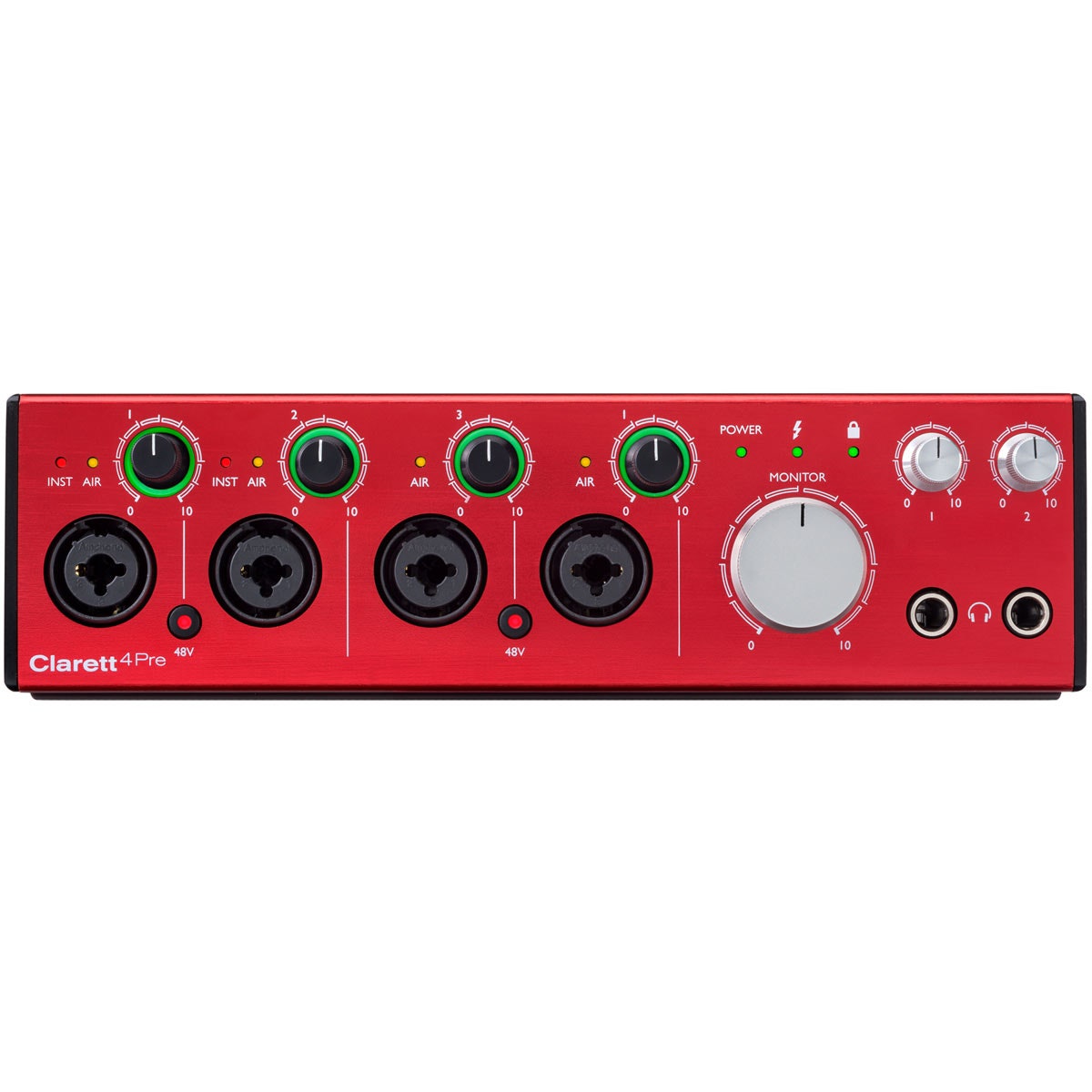 Focusrite Clarett 4Pre Thunderbolt Interface - Vintage King