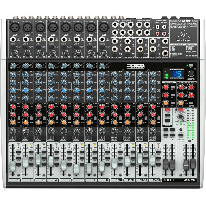 Behringer Xenyx X2222 USB Mixer - Vintage King
