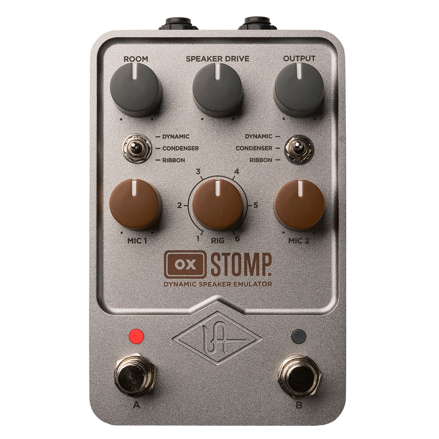 Universal Audio UAFX OX Stomp Dynamic Speaker Emulator Pedal
