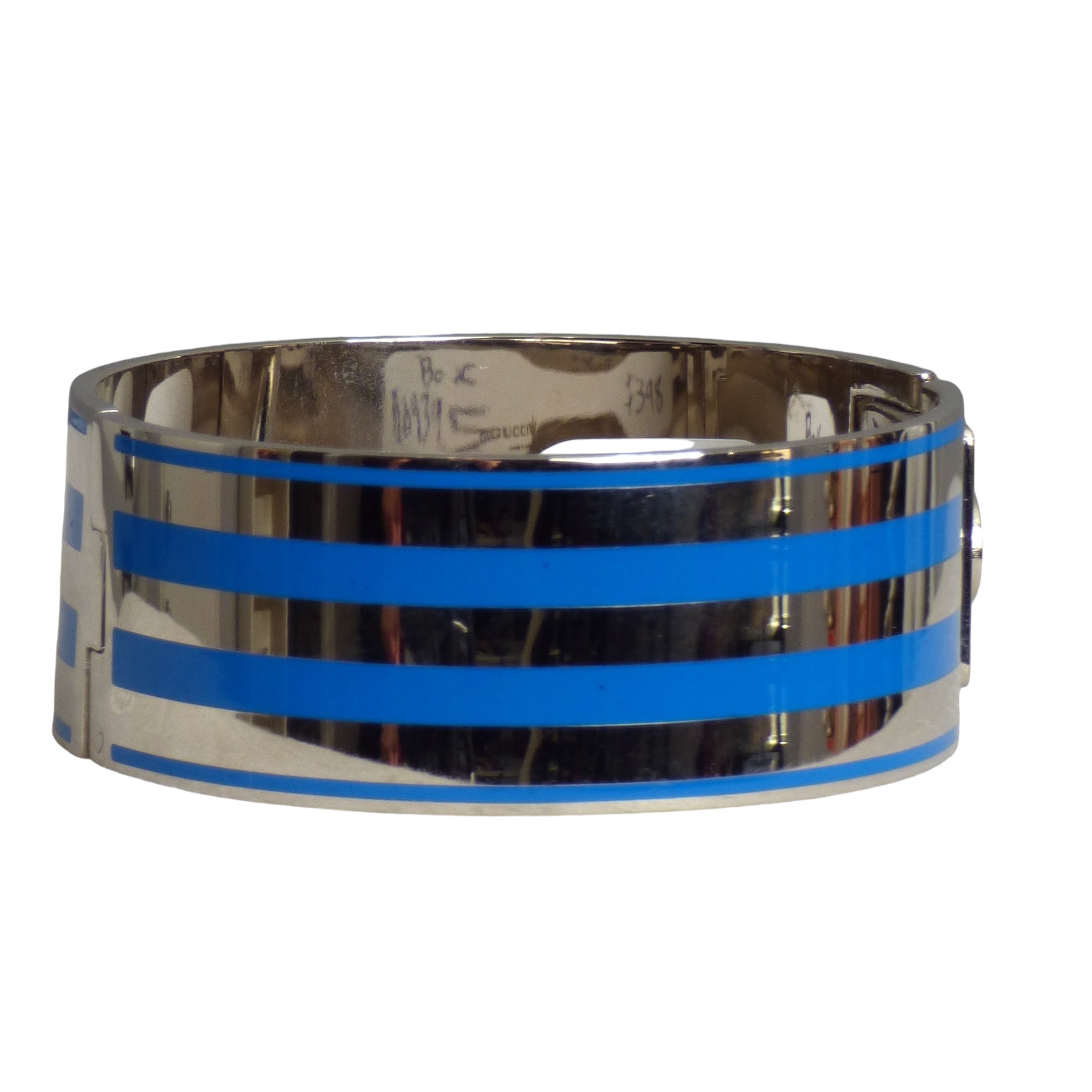 GUCCI X ADIDAS- 2022 Silver Enamel Clamper Bracelet – MARTINI