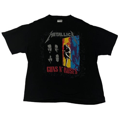 Vintage Metallica Guns N Roses 1992 T-shirt. XL – Vintage VTG