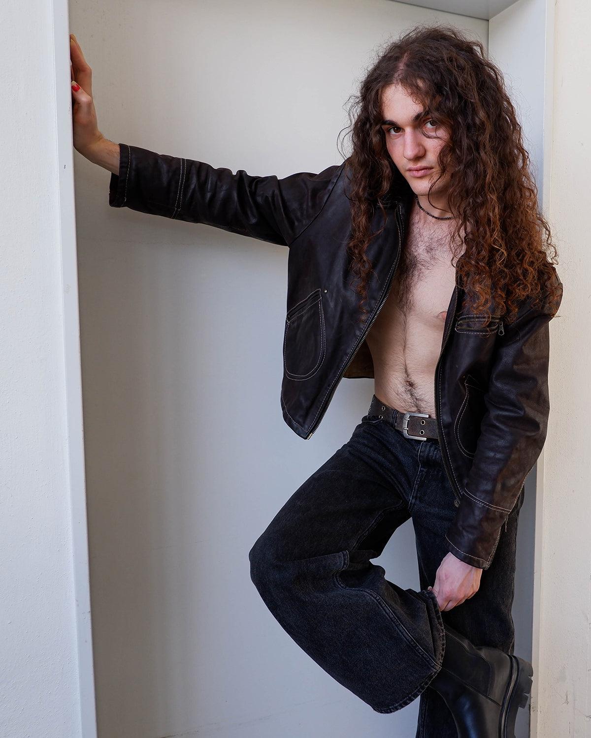 Premium Vintage 1957 Legendary Firenze chocolate brown leather