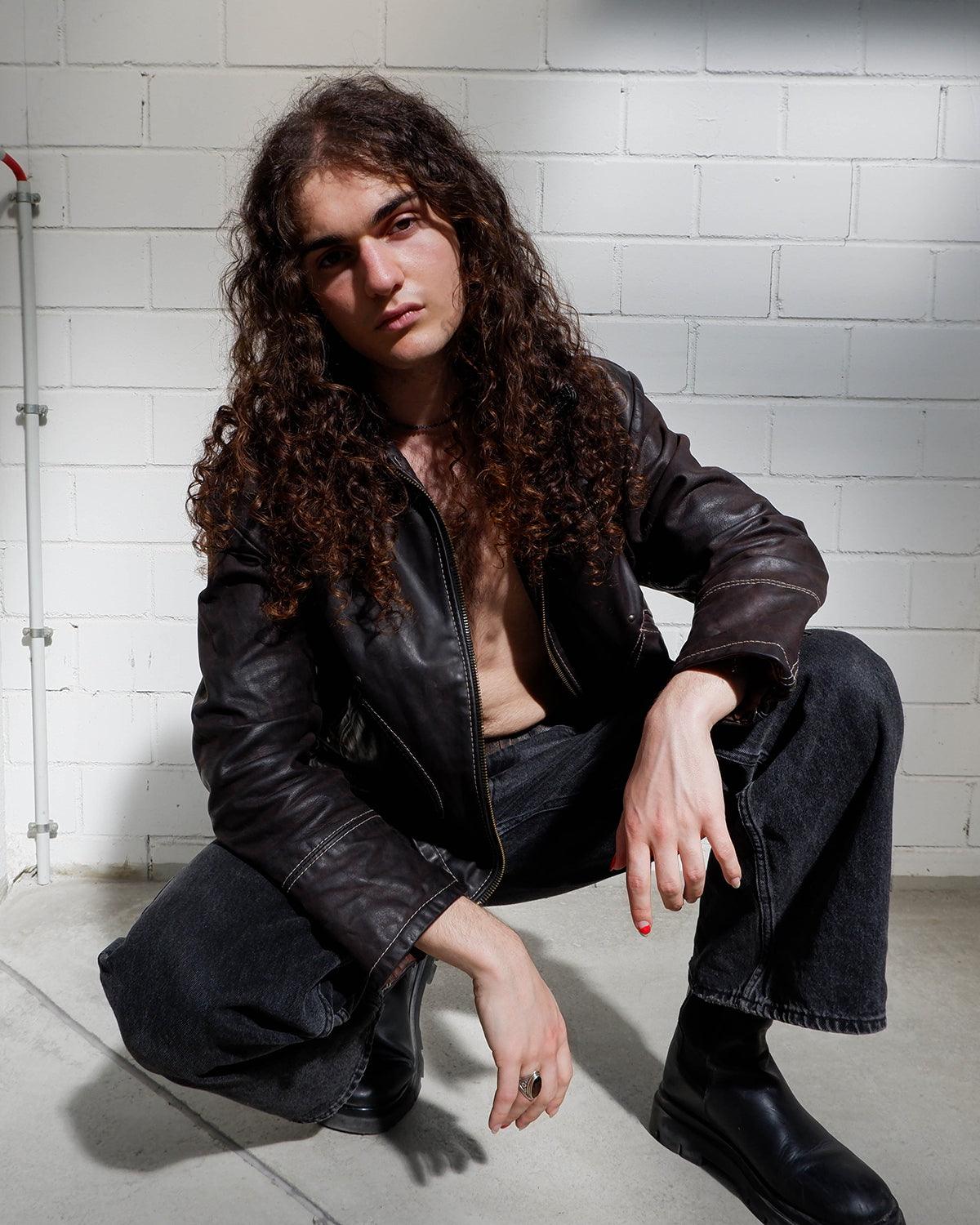 Premium Vintage 1957 Legendary Firenze chocolate brown leather