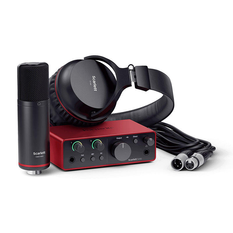 Focusrite Scarlett Solo Studio 4th-Gen – Focusrite Audio