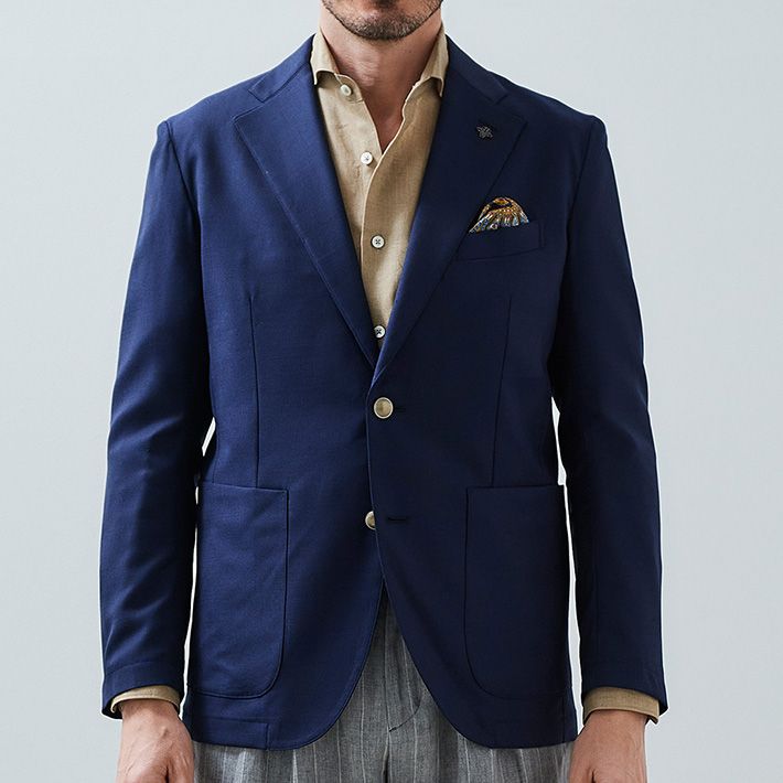 G-STAGE - サマーウールネイビーブレザー | ジャケット | ネイビー