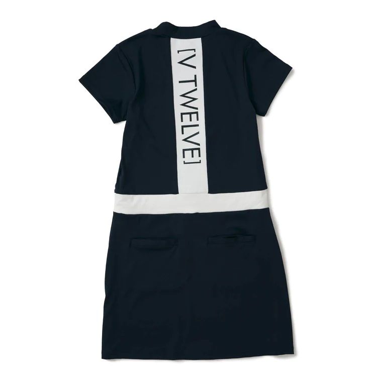V12 - VERTICAL ONE-PIECE | ワンピース | ネイビー | レディース
