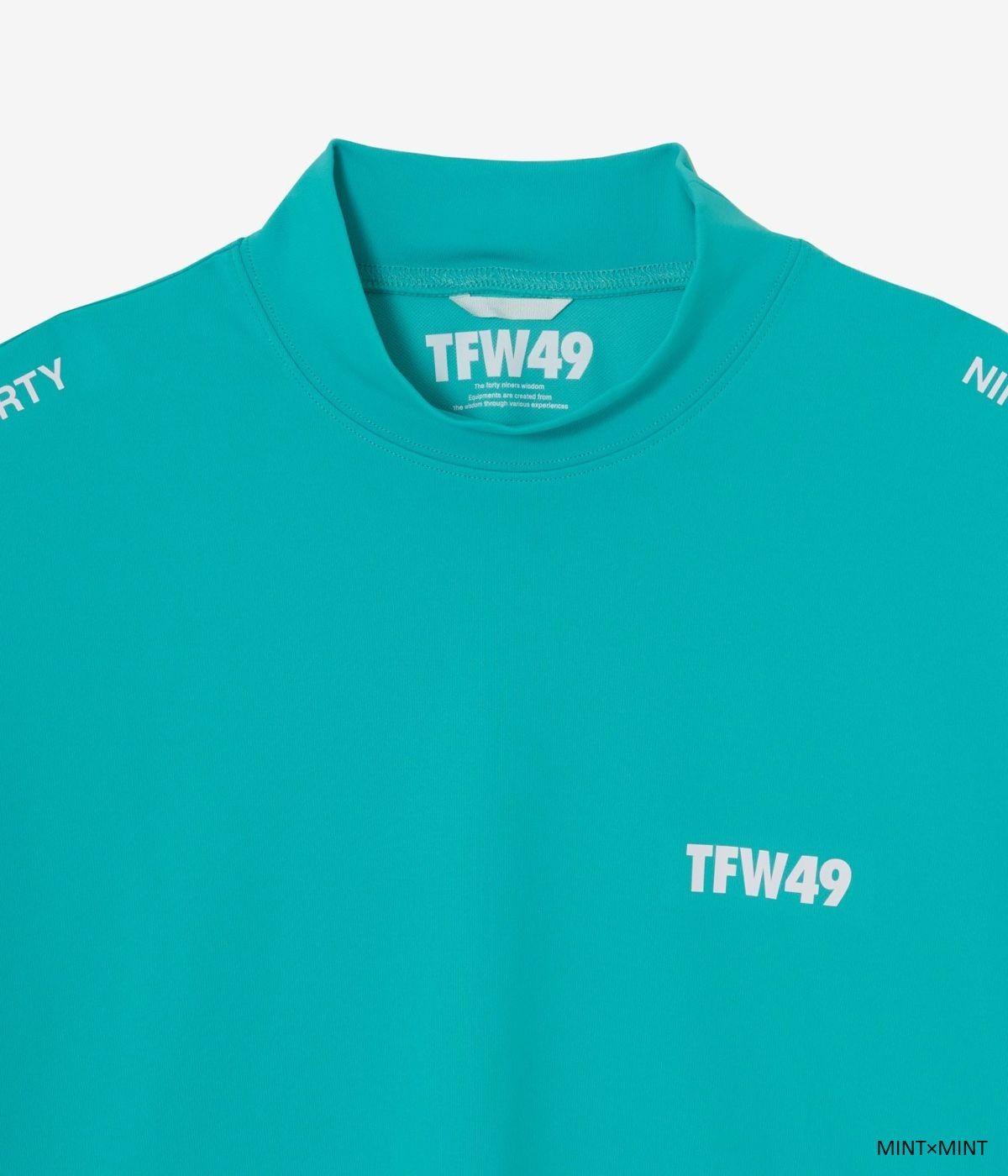 TFW49 - RELAX MOCK NECK T | モックネックシャツ | ホワイト×グレー