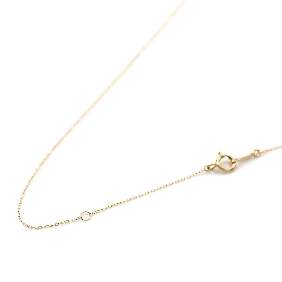 誕生日プレゼント K18YG プチハート ネックレス 18金イエローゴールド