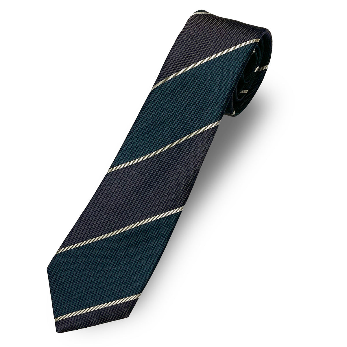 京都丹後産ネクタイ グリーンストライプ2 シルク100％ – Vita Natur