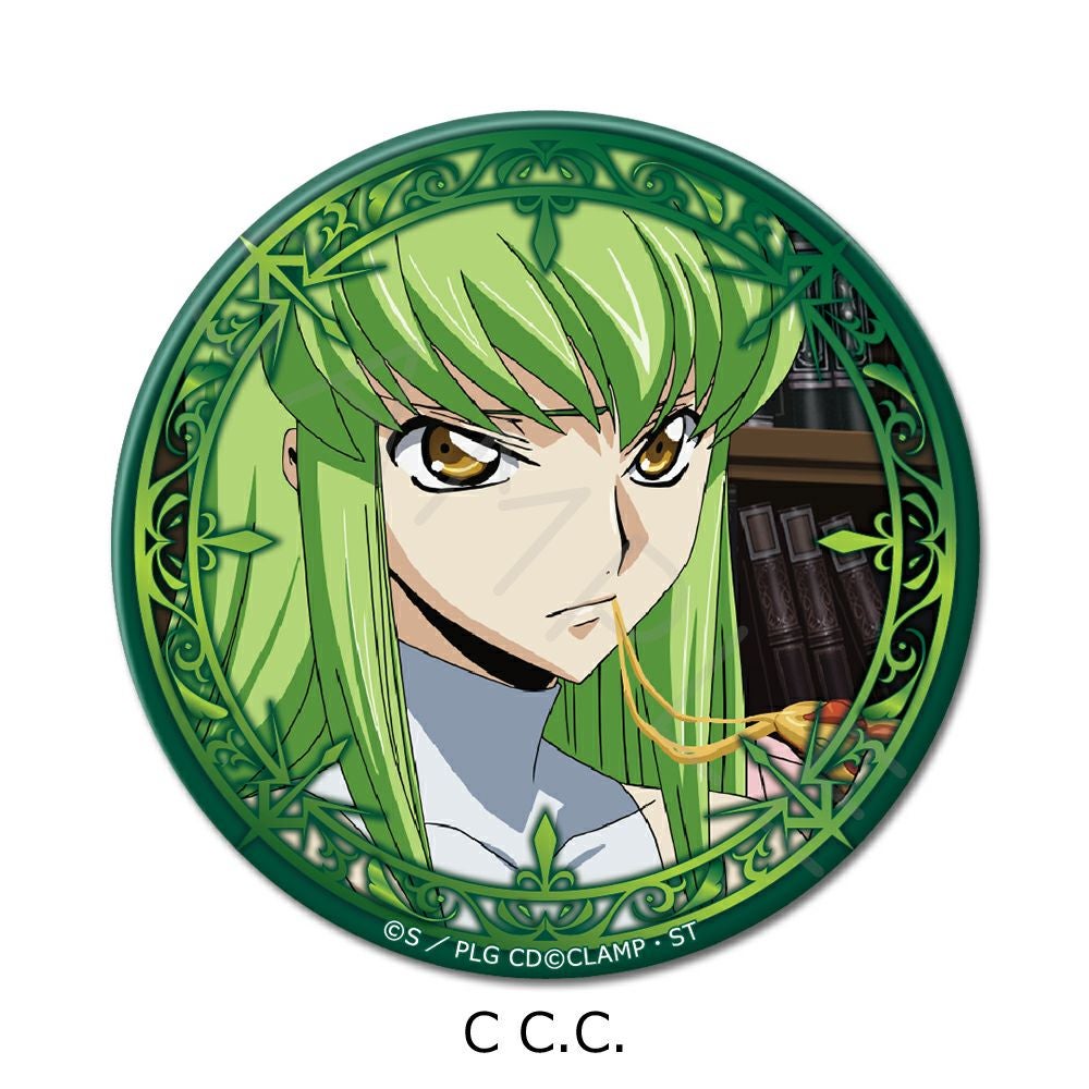 コードギアス 反逆のルルーシュ』 3way缶バッジ75mm C (C.C.) | ビビット