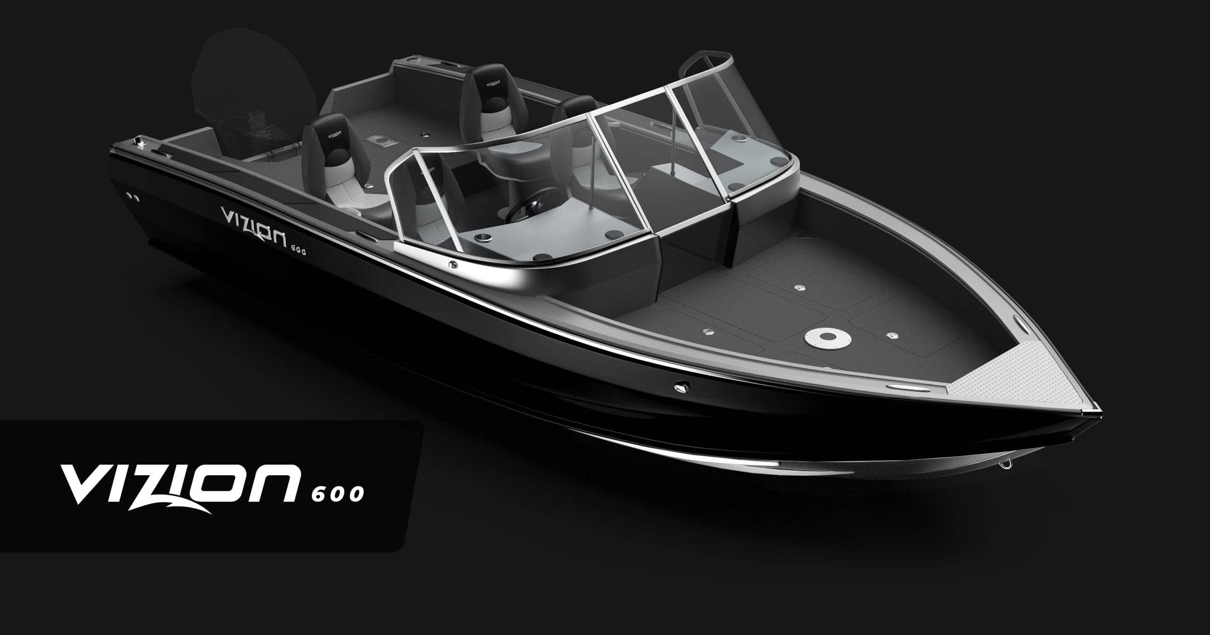 Aluminum Motorboat – 600 - VIZION