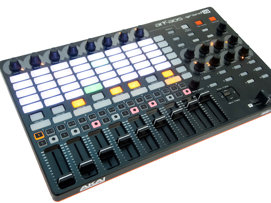 GrandVJ Cover for Akai APC40 mkII | ArKaos VJ/DJ