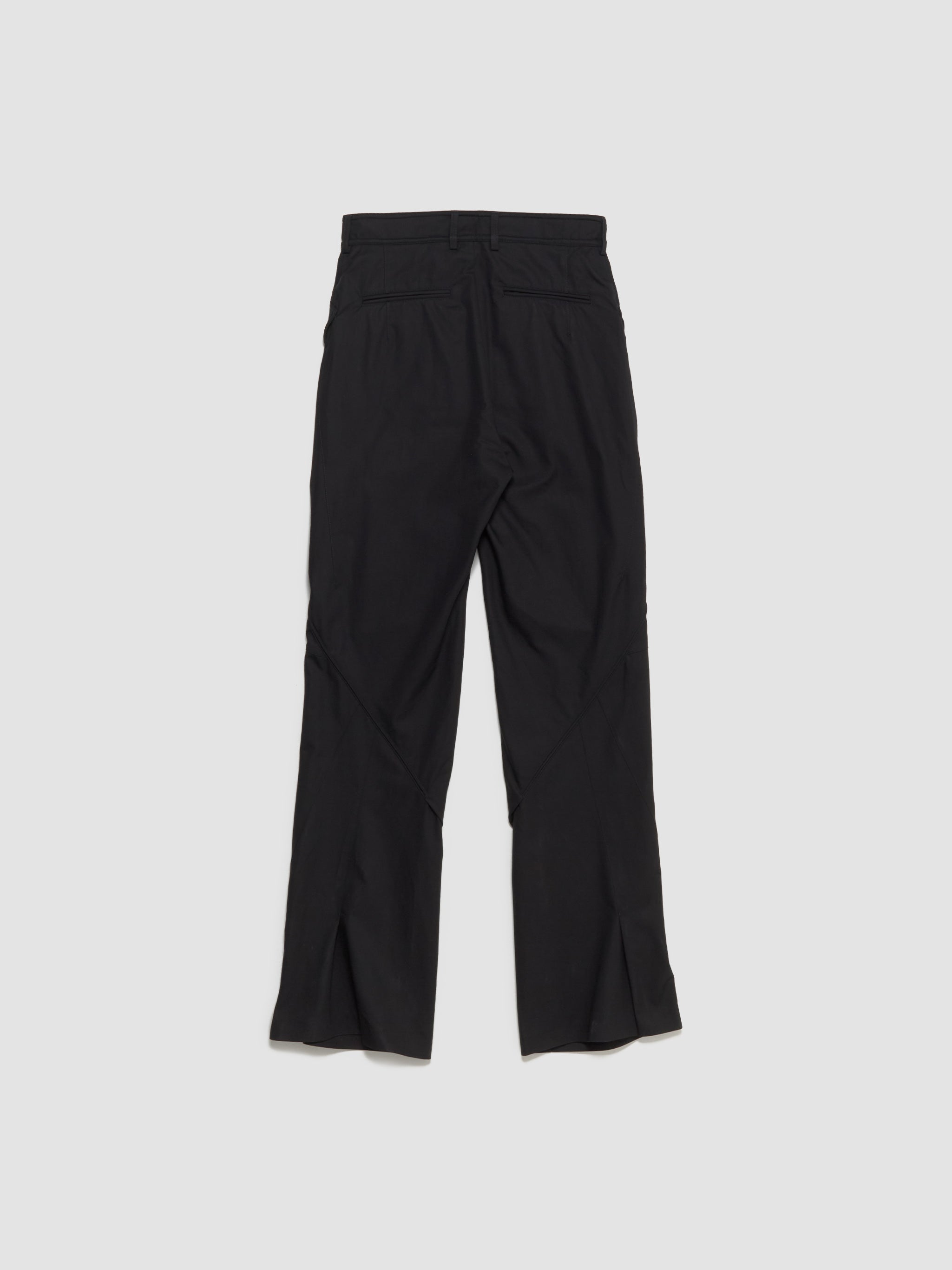KIKO KOSTADINOV - Alec K-Dart Trousers in Black Sable - KKSS25T05