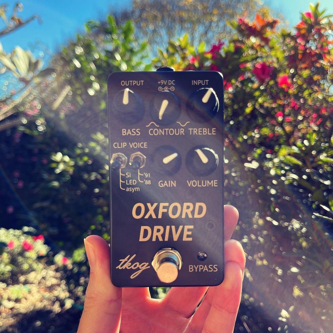 Oxford Drive The King of gear TKOG overdrive effects pedal