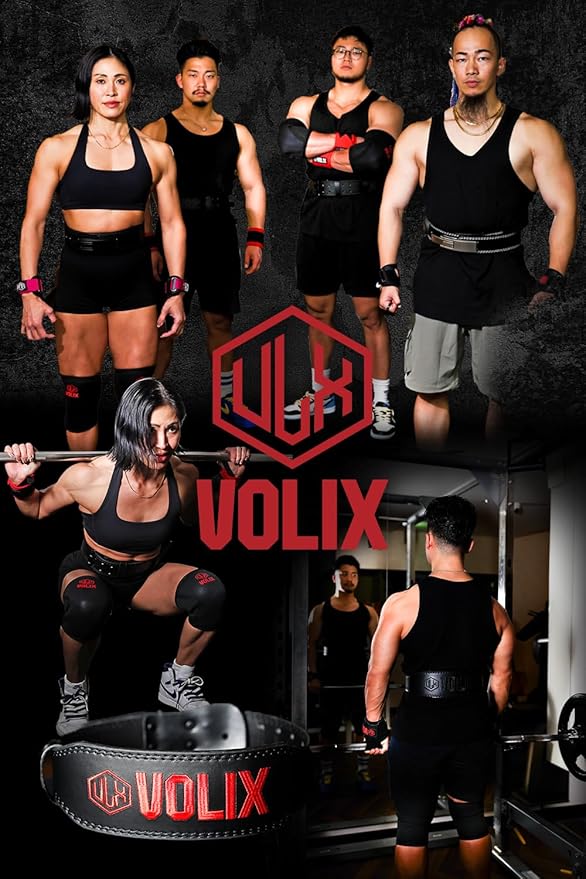 VOLIX トレーニングベルト【マイクロファイバーレザーで生地が