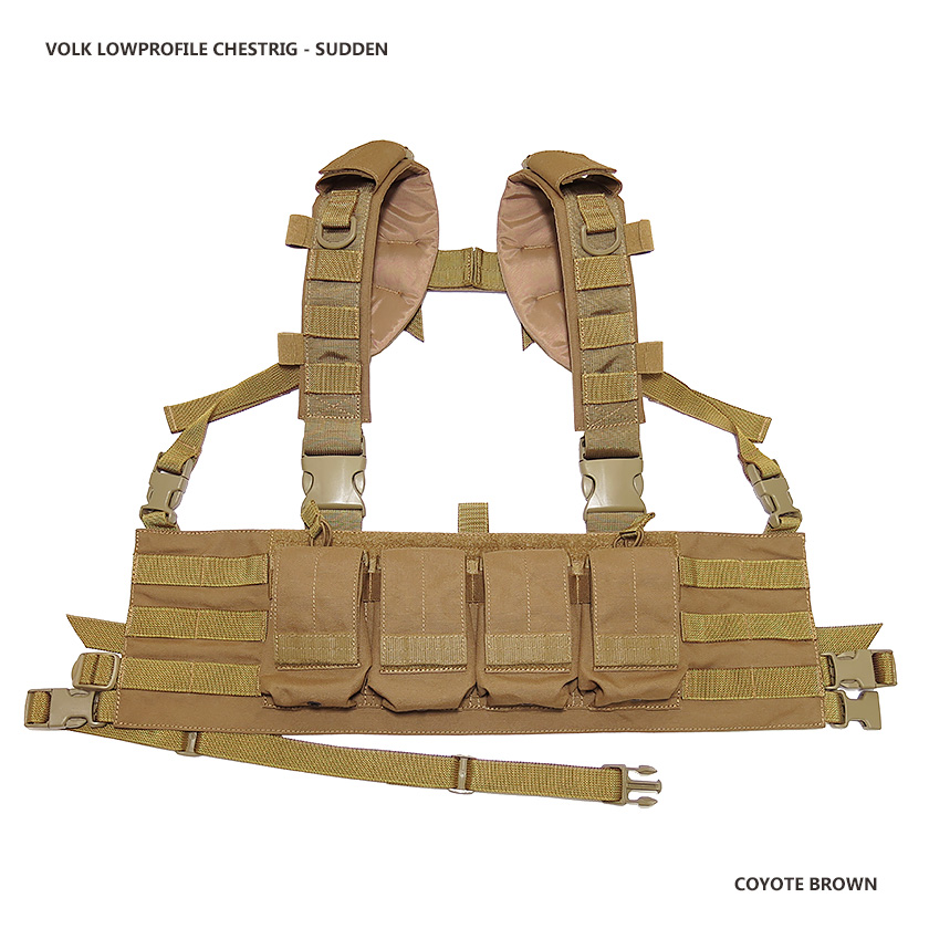 VOLK LOWPROFILE CHESTRIG / SUDDEN | VOLK TACTICAL GEAR