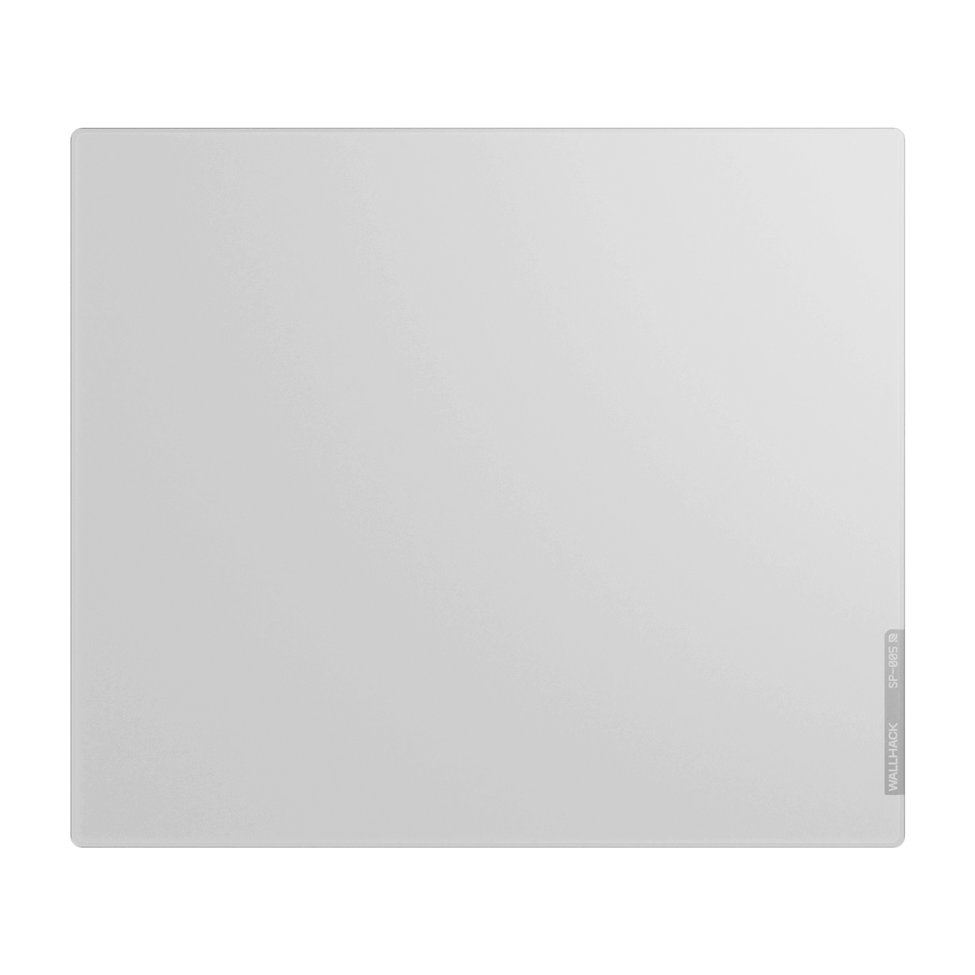 SP-005 (White) Glass Gaming Mousepad | Wallhack