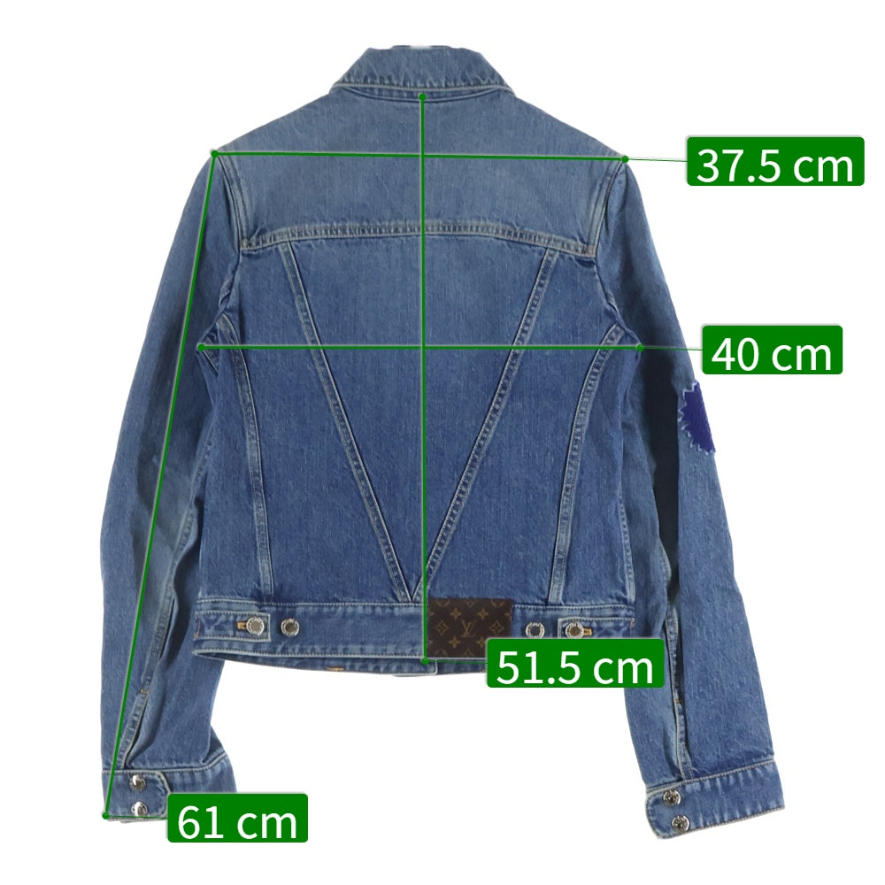 LOUIS VUITTON(ルイヴィトン) 23AW ×YK Short Denim Jacket W/Patches