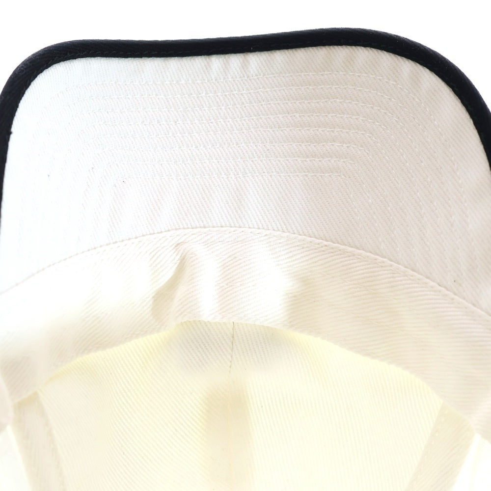 miumiu(ミュウミュウ) Baseball drill Blanc Cap 5HC369 ベースボール